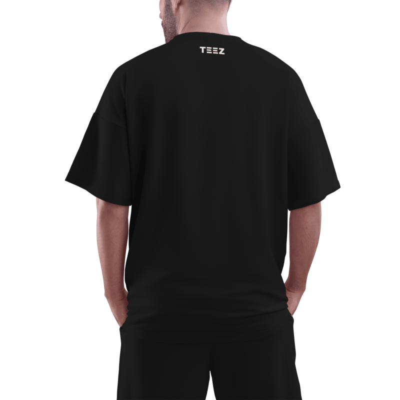 Stay Bold Oversized T shirt - Black Small