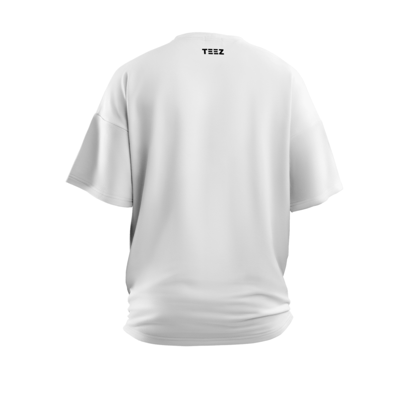 Stay Bold Oversized T shirt - White Medium